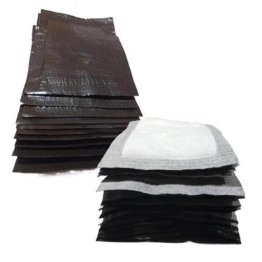 Imagem de Absorventes alimentos Dry Meat Max 90g Preto 20 unidades - Brasilpack