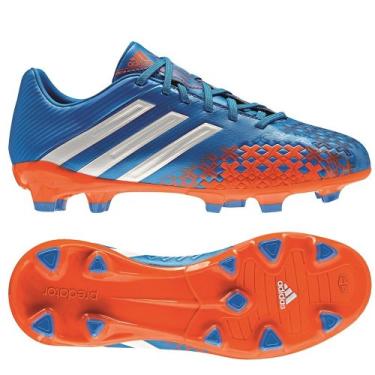 Imagem de adidas absolado LZ TRX FG J Cleats - Blue/White/Orange (Boys) - 6