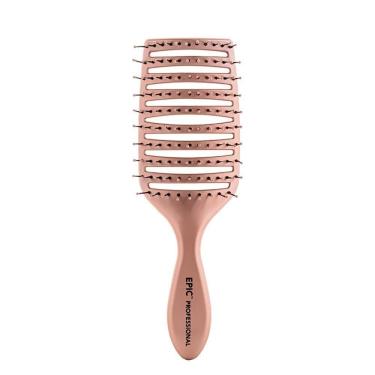 Imagem de Escova De Cabelo Wet Brush Epic Quick Dry Raquete Rose Gold