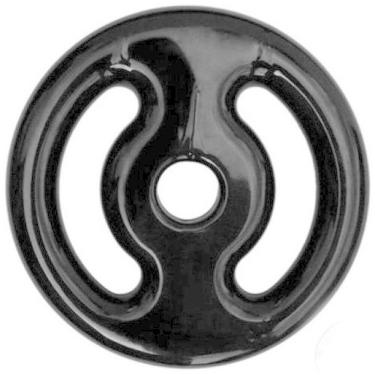 Imagem de Anilha De Ferro Fundido Revestida Para Musculação - 10 Kg