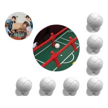 Imagem de 2X Bola Bolinha Pebolim Totó 7 Unidades Kit Para Mesa Peboli
