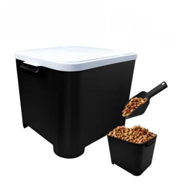 Imagem de Container Porta Ração Pet 15KG + Pá Dosadora Para Cachorro Gato