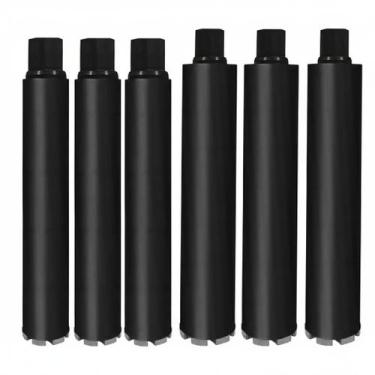 Imagem de Kit Broca Coroa Diamantada Perfuratriz 56mm 83mm 3 Unidades de Cada - 