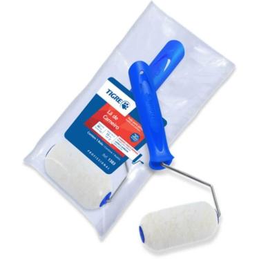 Imagem de Rolo Para Pintura De Lã De Carneiro 9cm 1383-090 - 61383090 - Pincéis Tigre