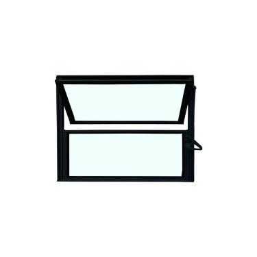 Imagem de Vitro Basculante de Alumínio Preto 40x60