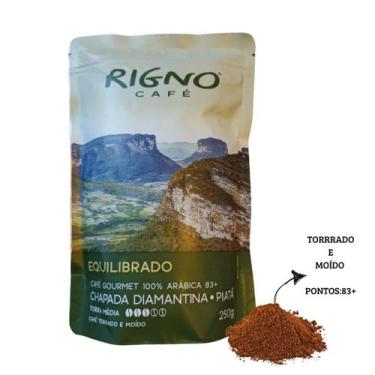 Imagem de Café Rigno Gourmet Equilibrado 83pts Torrado E Moído 250g