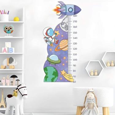 Imagem de Adesivo Régua De Crescimento Astronauta Mod02