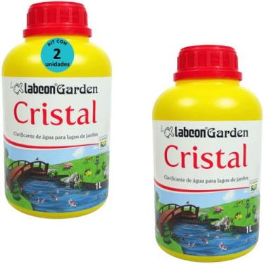 Imagem de Kit Alcon Labcon Garden Cristal 1L Com 2 unidades