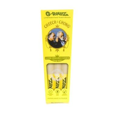 Imagem de 3 Cones Pré Bolados Bamboo KingSize G-Rollz - Bicho da Graxa