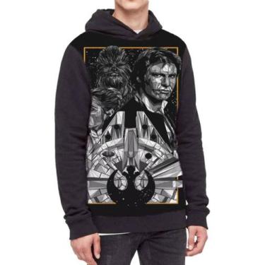Imagem de Moletom Com Capuz Star Wars Darth Vader 940 - smoke, Preto, P