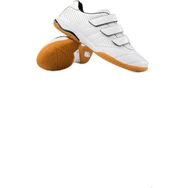 Imagem de Sapatos De Esgrima Profissionais Sapatos De Esgrima De Aprendizagem Infantil Esgrima Masculina E Feminina Calçados Esportivos De Esgrima Sapatos De Competição Sapatos De Treinamento, White, 31 EU