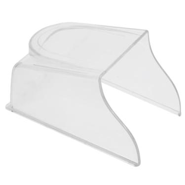 Imagem de Dioche Tampa de Chuva à Prova d'água Transparente para Trava de Impressão Digital e Campainha - Concha de Controle de Acesso Ao Ar Livre, à Prova de UV e Instalação Fácil