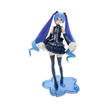 Imagem de Figura De Vestido De Noiva Anime Hatsune Miku, Modelo Colecionável Kaw