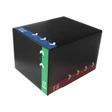 Imagem de YIJU Caixa de Salto Pliométrico, Equipamento de Exercícios de Agilidade com Salto, Treinamento de Força para Academia