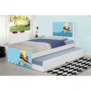 Imagem de Bicama Ursinho Pirata Com Colchões