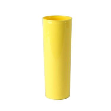 Imagem de Copo Long Drink Slim 300ml Amarelo Claro Em Polipropileno Linha Tendência Vem