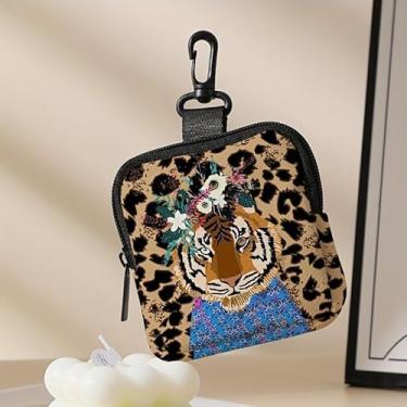 Imagem de Porta-chaves mini porta-moedas, bolsa multifuncional para chaves, porta-cartões, organizador de cabos de dados, bolsa com zíper 1, Multicolorido 00600