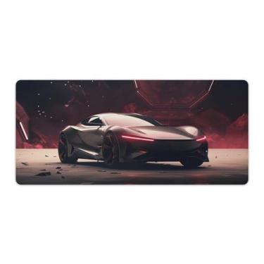 Imagem de Futuristic Rx7 Space Universe Cool JDM Desk Table Pad Mouse Pad Antiderrapante Grande Material de Escritório Tapete de Mesa de Borracha Impermeável Tapete de Escrita para Escritório Jogo Casa 40 x 90