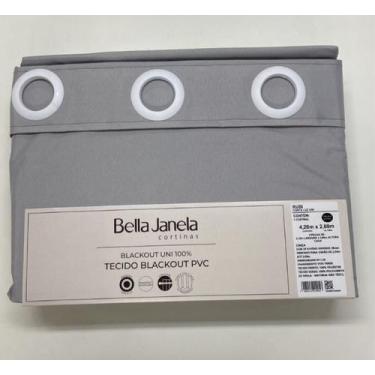 Imagem de Cortina Corta Luz 4,20 x 2,80 Rubi Bella Janela, Cinza