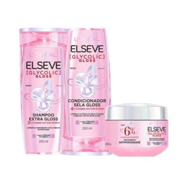 Imagem de Kit Elseve L’Oréal Paris Glycolic (3 produtos)