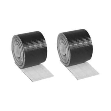 Imagem de Adesivo De Fibra De Carbono Nano Para Carro, Fita Anti-Risco, 1/2pcs, 