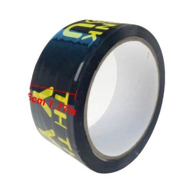 Imagem de Fita Adesiva Decorativa Colorida Com Carinha Feliz Para Embalagem De P