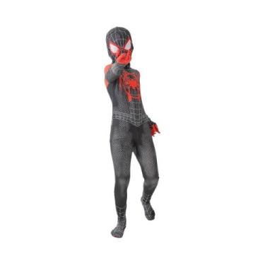 Imagem de Fantasia Completa Do Homem-Aranha Para Crianças PS4 Para Halloween, Na