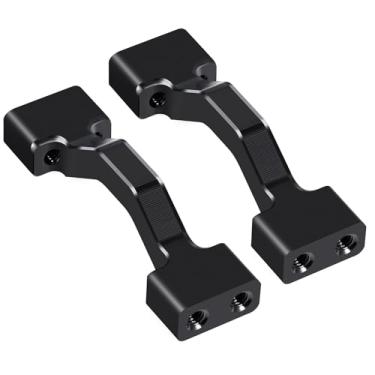 Imagem de JGGZONE Aluminum Alloy Front Rear Body Shell Mount Stand Anodized Black for LOSI 1/8 Mini LMT 4WD Monster Buggy RC Truck Car Upgrade Parts Accessories