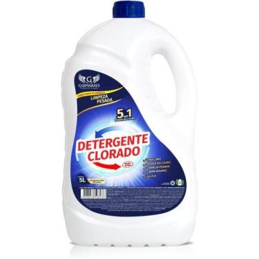 Imagem de Detergente Clorado Mega Limpo 1L - Limpeza e antimofo poderosos - Guim