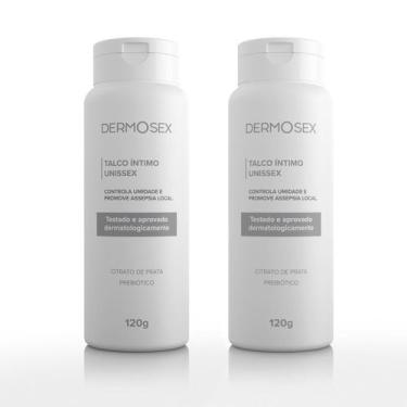 Imagem de Kit 2 Talco Íntimo Unisex Dermosex