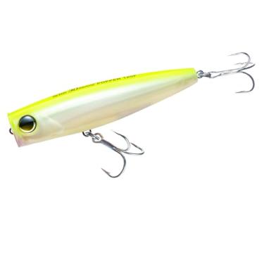 Imagem de Isca de sal flutuante YO-Zuri 3D Inshore Popper de 90 mm Cor: Trégua do gráfico pérola