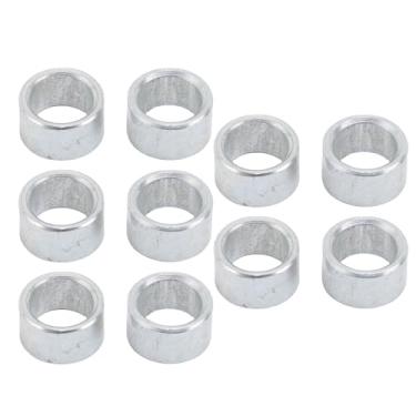 Imagem de Tbest Espaçador de Rolamento de Roda Traseira de Scooter, Substituição de Aço Premium para MI4 PRO Elétrico, Melhora a Suavidade do Passeio e Evita Oscilações M12x9x16mm 10 Peças