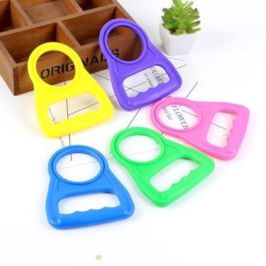 Imagem de Balde de elevação de água com barril de plástico, alça de balde de água engarrafada, portátil, para casa, espessa, antiderrapante, azul, baldes