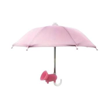 Imagem de Suporte Para Telefone Em Mini Guarda-Chuva Com Ventosa Protetor De Tel