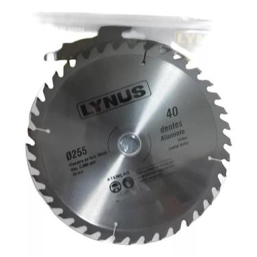 Imagem de Disco Serra Aluminio 255Mm X 30C 40D Lsal-255-40D Lynus