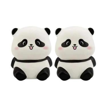 Imagem de Luminária Noturna LED De Panda Fofa Para Quarto Infantil, Lâmpada Cria
