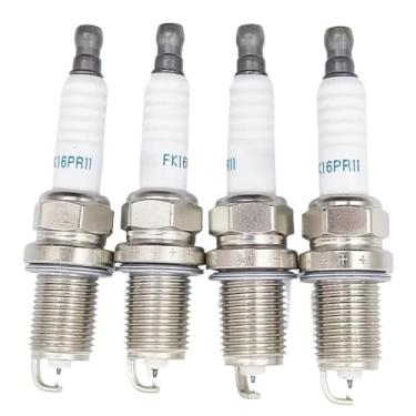 Imagem de 4/6 peças velas de ignição ZYY1-18110 FK16PR11 velas de carro peças automotivas velas de ignição (6 peças)