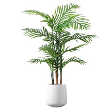 Imagem de SLGGPJBU Plantas falsas plantas artificiais plantas artificiais árvore artificial em vaso planta falsa árvore falsa para escritório sala de estar decoração de casa plantas artificiais interior ao ar