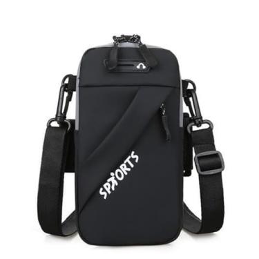 Imagem de Braçadeiras para celular, braçadeira para celular de corrida, coldre de ombro, bolsa transversal, adequada para corrida diária