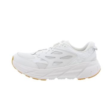 Imagem de Hoka Tênis unissex adulto Clifton L Athletics, Branco/Branco, 10 Women/9 Men