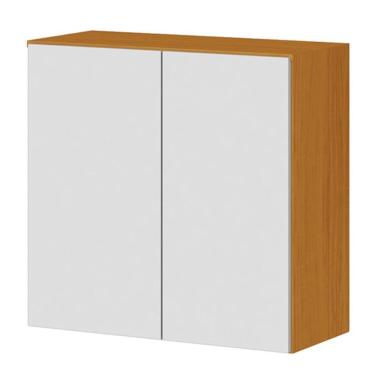 Imagem de Armário Aéreo 70cm 2 Portas 100% Mdf Luna Cinamomo/off White