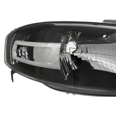 Imagem de Farol  Volkswagen Mascara Negra Gol/ Parati/ Saveiro G4 2005 Novo Direito