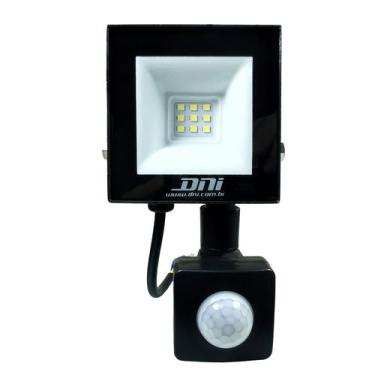 Imagem de Refletor Holofote com Sensor de Presença 10W - DNI 6038