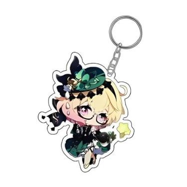 Imagem de Chaveiros Genshin Impact Acrílico Chibi Anime Pingente Diversos Person