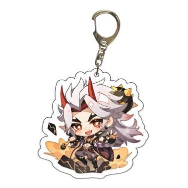 Imagem de Chaveiros Genshin Impact Acrílico Chibi Anime Pingente Diversos Person