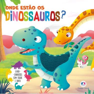 Imagem de Livro - Onde estão os dinossauros? - Toque e sinta