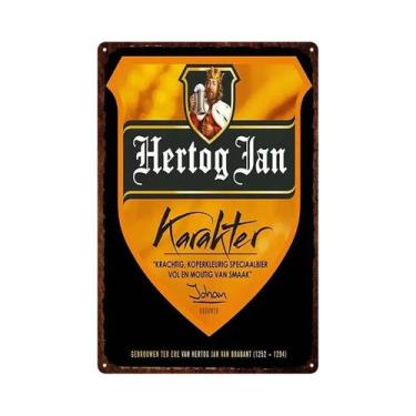 Imagem de Placa De Metal Vintage Retro Malibu Para Cerveja, Uísque E Vinho, Deco