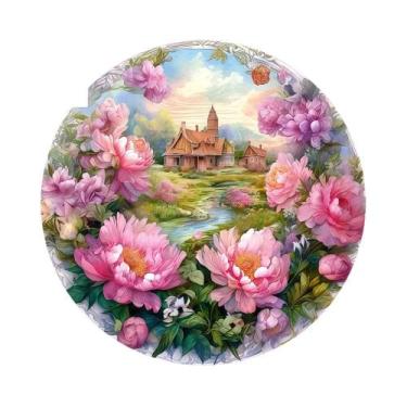 Imagem de Quebra-Cabeça De Animais De Madeira: Gato Branco, Cavalo, Coruja - Bri