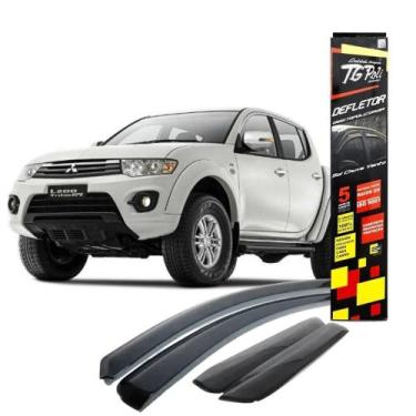 Imagem de Calha de Chuva Defletor Inteiriça L200 Triton 2007 a 2018 Tg. Poli (30