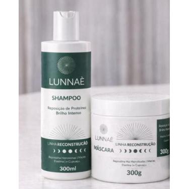 Imagem de Kit reconstrucao shampoo e condicionador - Lunnae Cosméticos